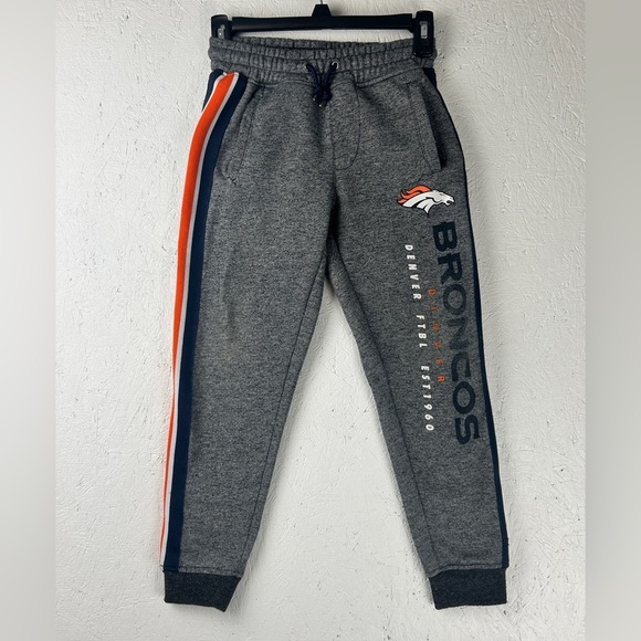 NFL Other - Bronco License Boy Sweatpants Size S8 Drawstring Waist 2 Front and 1Back Pocket